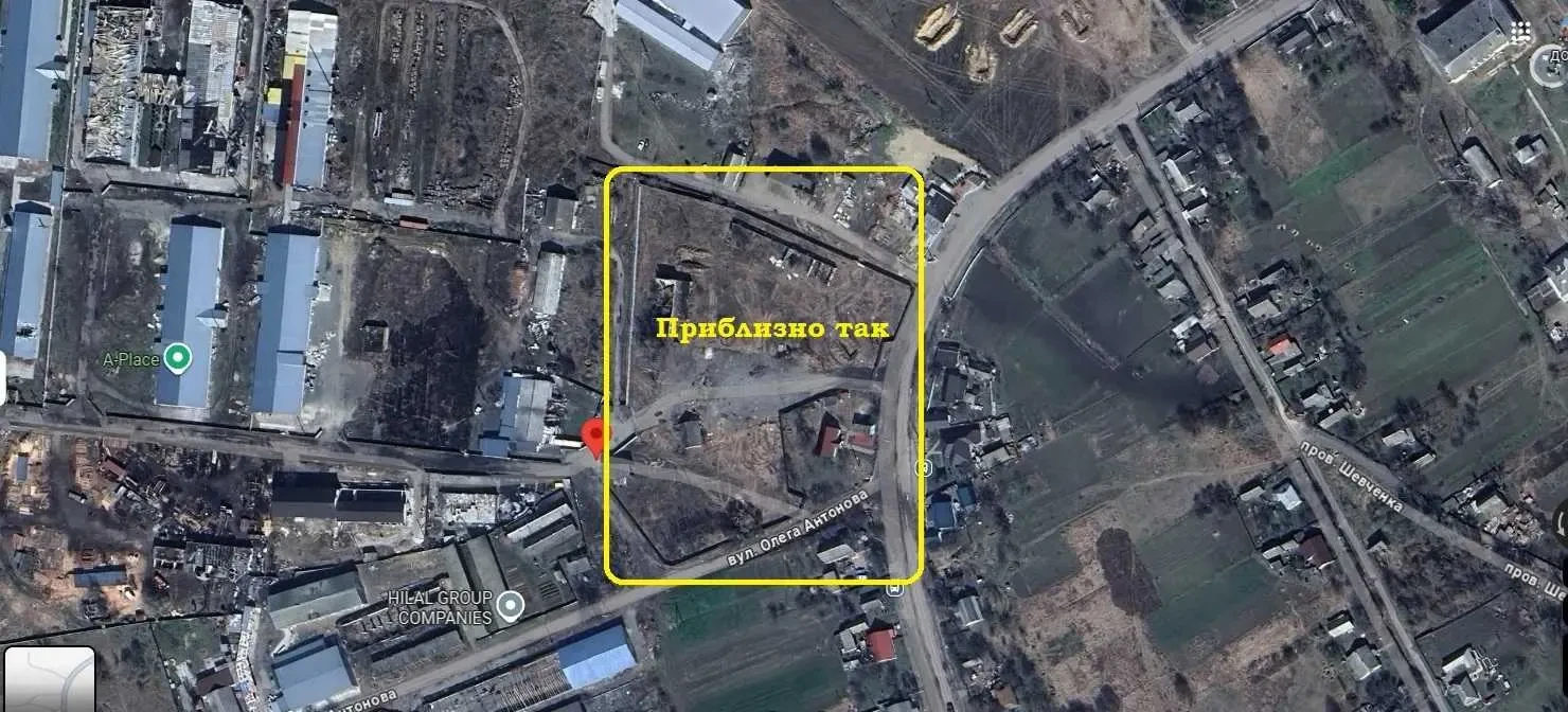 ділянка комерційного призначення Бучанський, Луб`янка, Антонова Олега 9