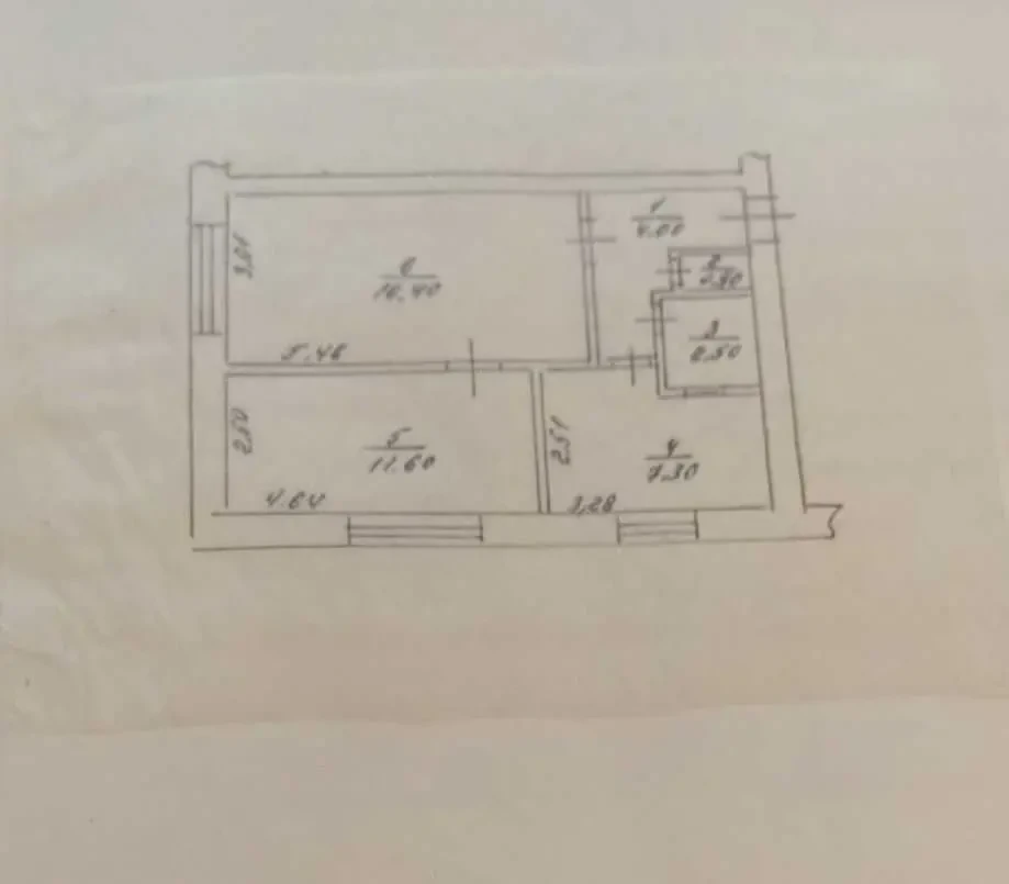 2-к квартира Броварський, Бровари, Оболонська 15