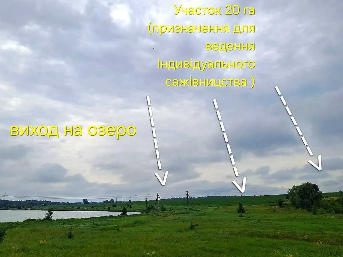 ділянка під житлову забудову Фастівський, Бишів, польова 4