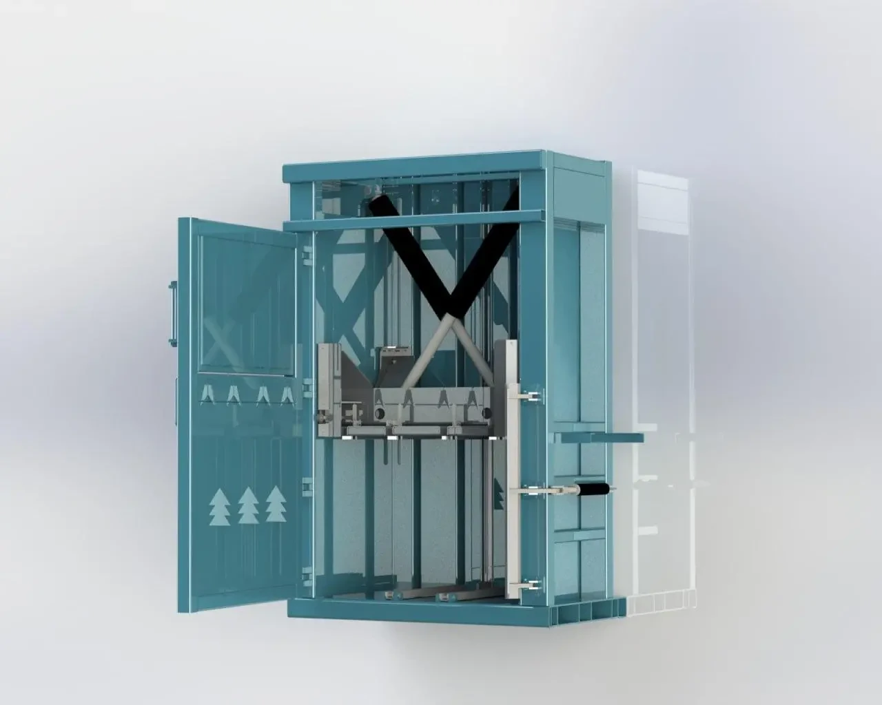 Пресс для макулатуры (34 тонны) - новый - Акция! 6