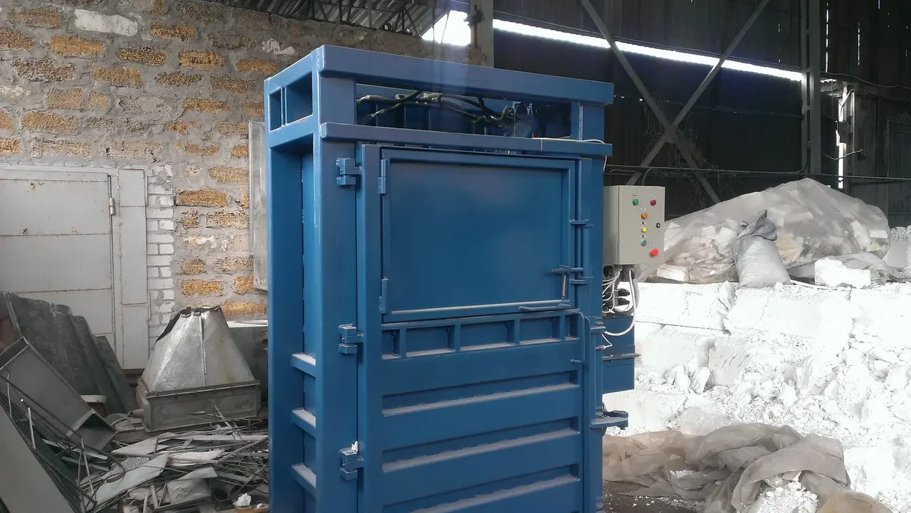 Пресс для отходов гидравлический (34 тонны) - новый - Акция! 5