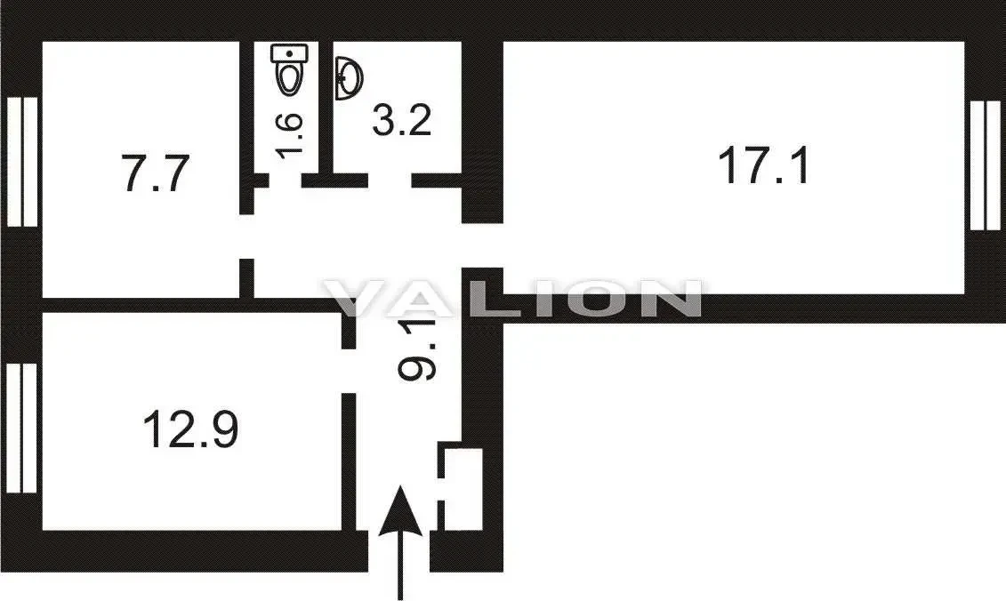 2-к квартира Київ, Печерський, Генерала Алмазова 1 7