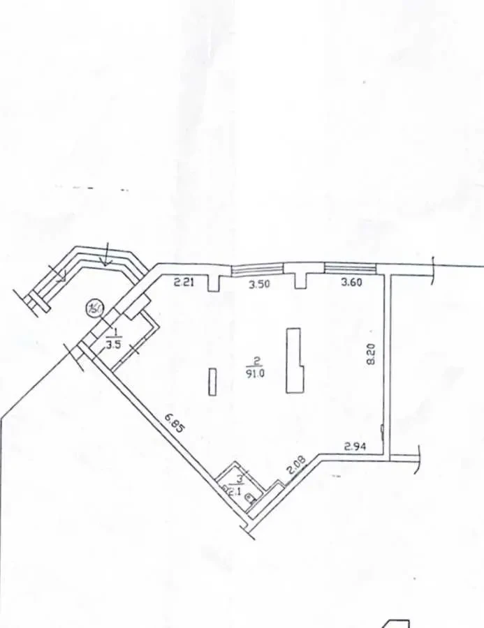 торгові площі Київ, Дніпровський, Раїси Окіпної 8 3