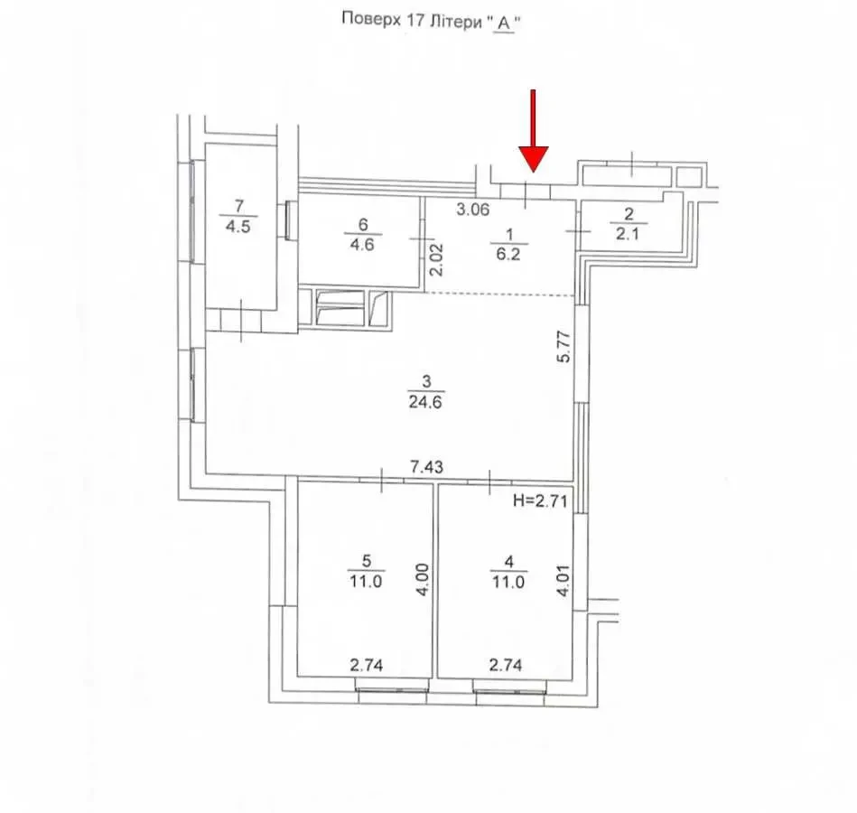 2-к квартира Київ, Шевченківський, Олени Теліги 25 6