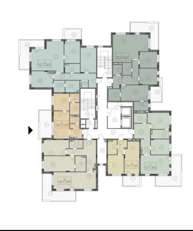 2-к квартира Київ, Святошинський, Берестейський 139 21