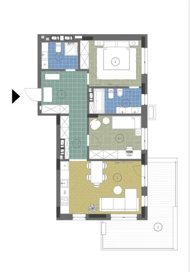 2-к квартира Київ, Святошинський, Берестейський 139 19
