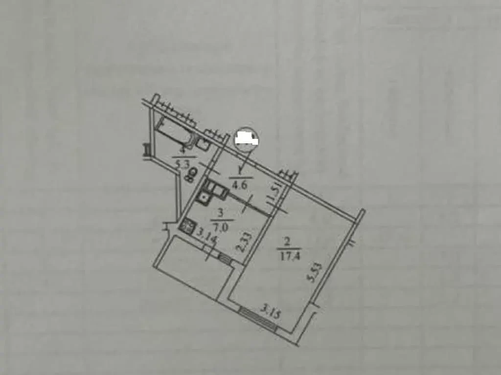 1-к квартира Київ, Деснянський, Милославська 18 13