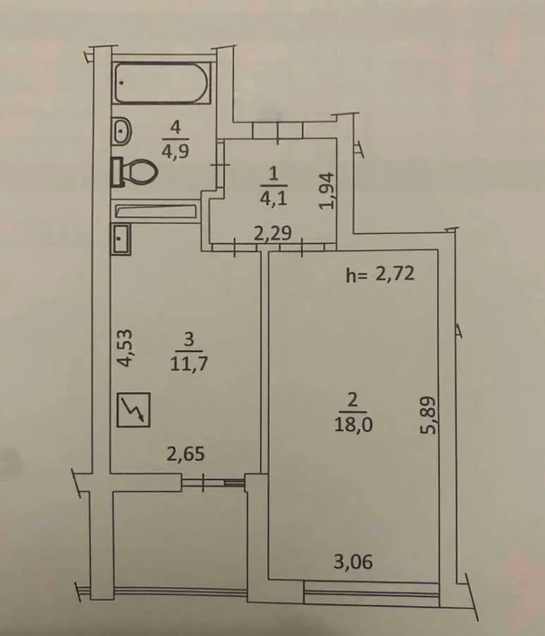 1-к квартира Київ, Оболонський, Миколи Гулака 4 7