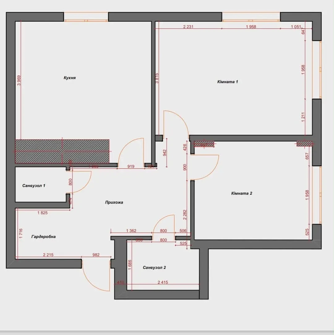 Продаж 2-кім. квартири в зданій новобудові на вул. Пимоненка 9