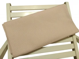 Полотенце вафельное банное 70*140 пудровый розовый подарок 03887