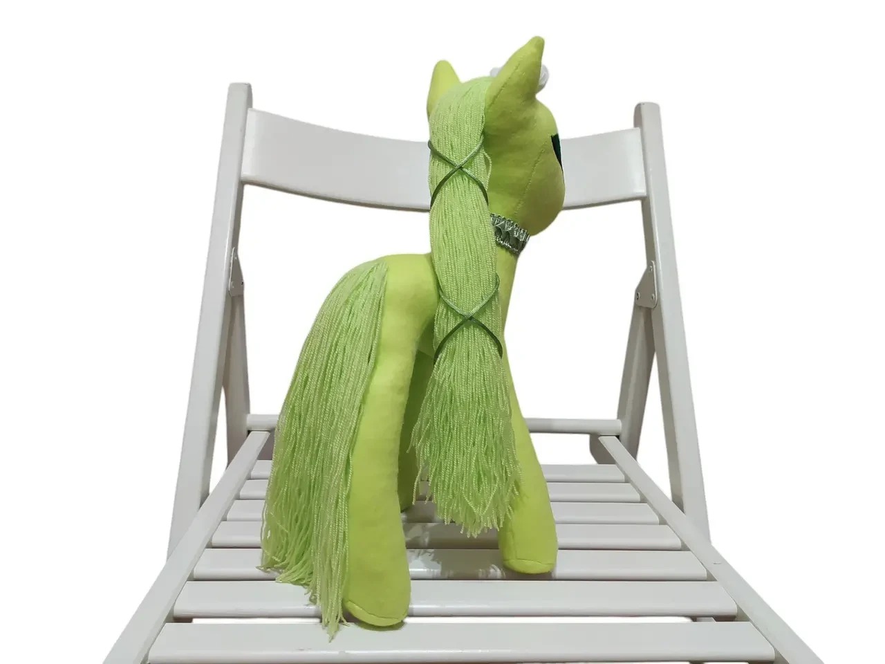Фетровая мягкая игрушка пони салатовый 35 см 03902 4