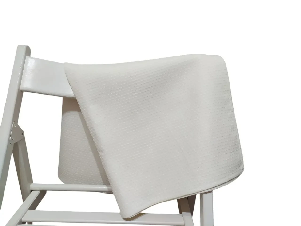 Полотенце вафельное для лица 50*90 молочный подарок 04190 2