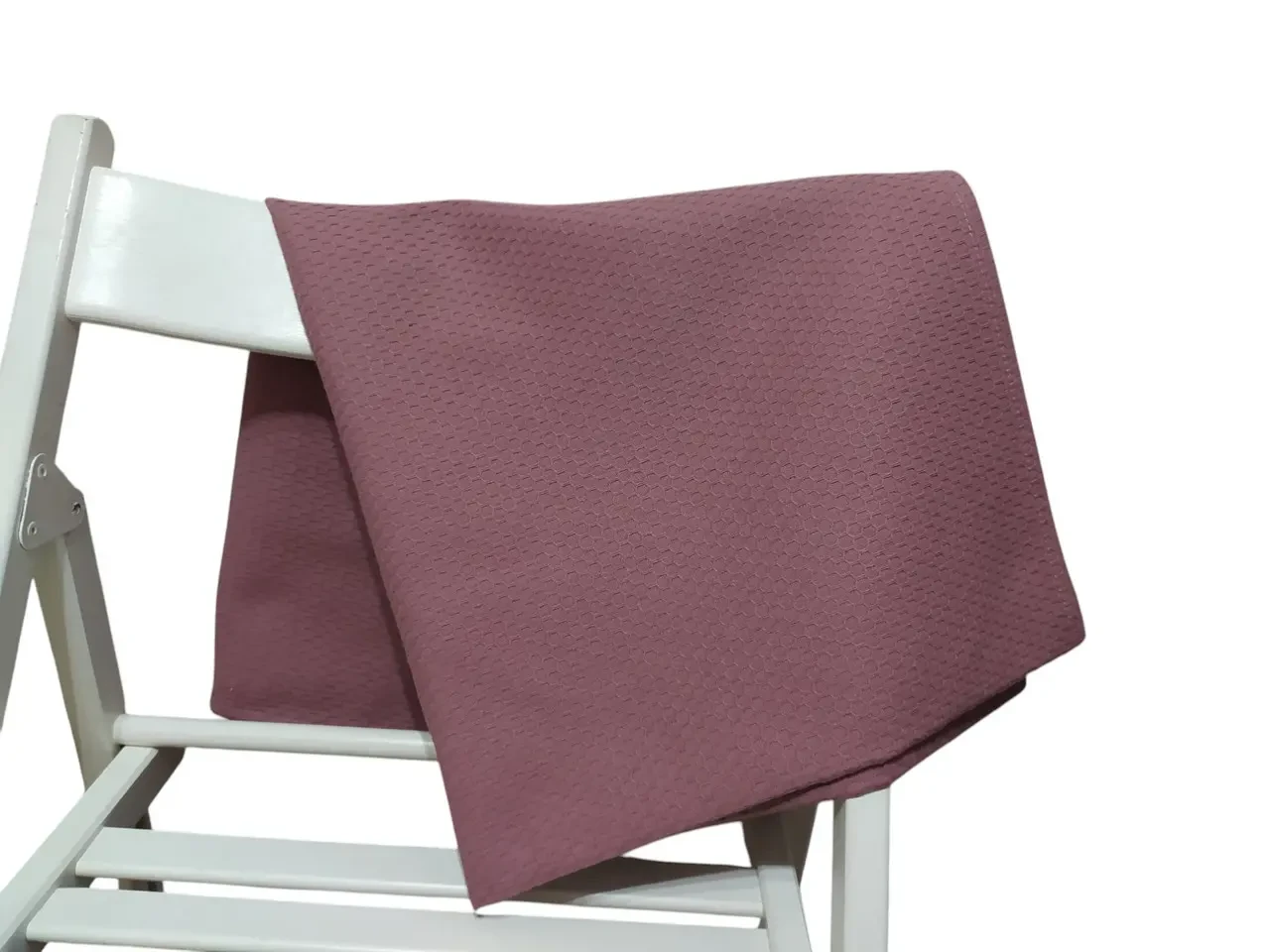 Полотенце вафельное для лица 50*90 сливовый подарок 04191 2