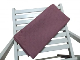 Полотенце вафельное банное 70*140 сливовый 04193