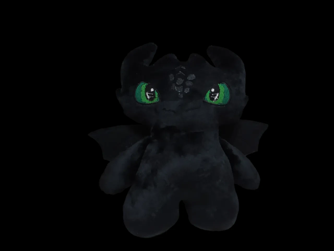 Плюшевая игрушка дракон черная ночная фурия беззубик 30 см 05234 2