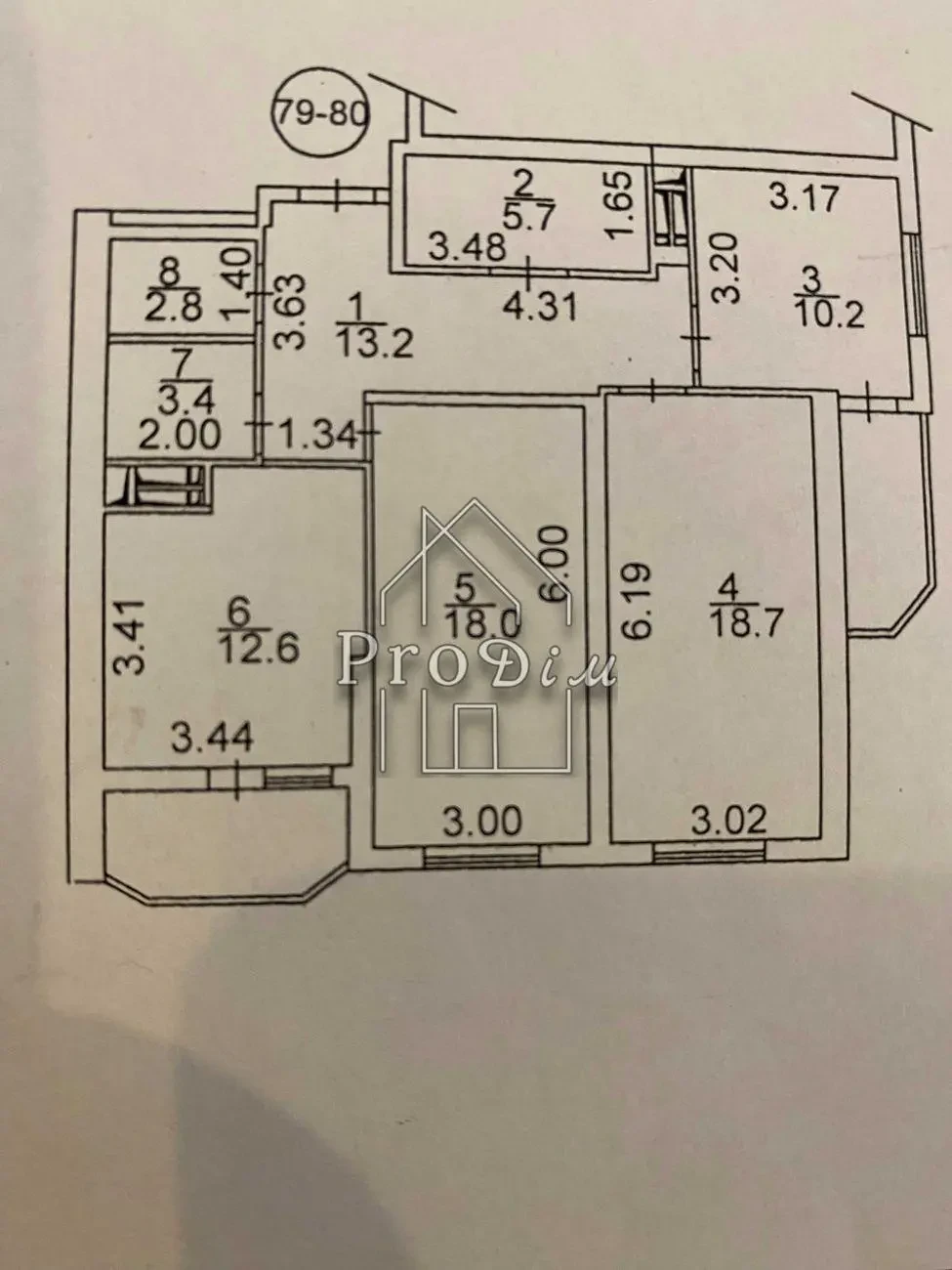 Продаж 3к Квартира 87.50 м2 ЖК «Родинний затишок» Дніпровський р-н 2