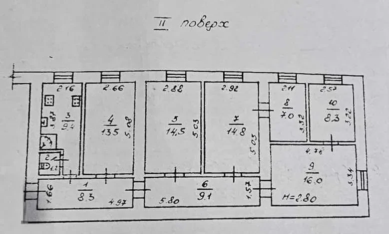 5-к квартира Одеса, Хаджибейський, Б.Хмельницкого 9