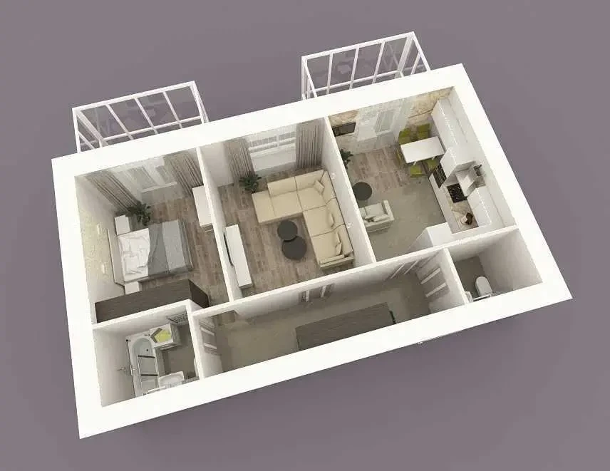 1-к квартира Миргородський, Миргород, гоголя 77 2