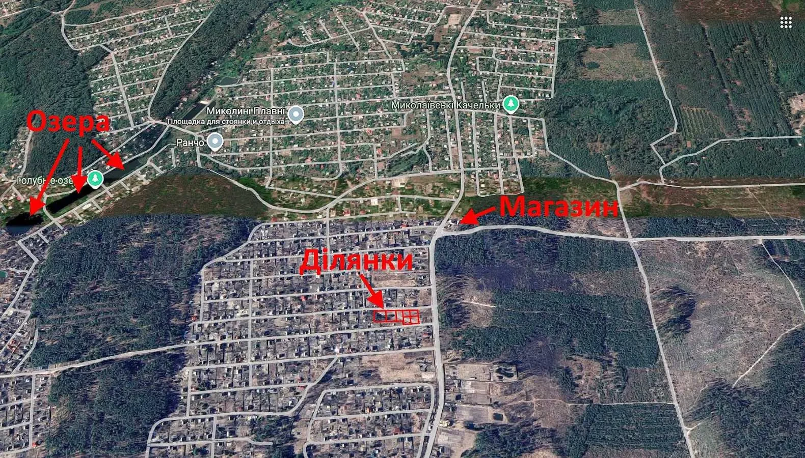 ділянка під житлову забудову Бучанський, Миколаївка, Миколаївська 5