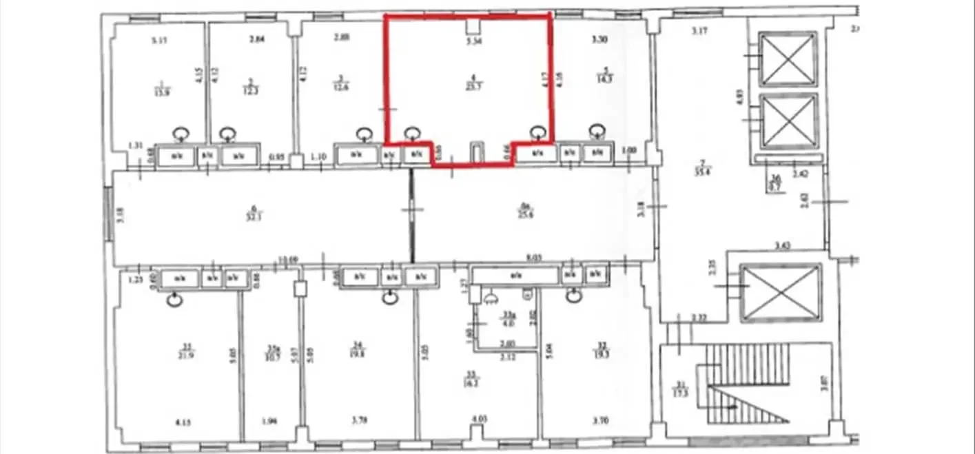 приміщення, будівлі Харків, Слобідський, проспект Байрона (проспект .. 5