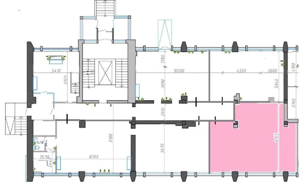 офісне приміщення Київ, Дніпровський, Євгена Сверстюка 11б 10