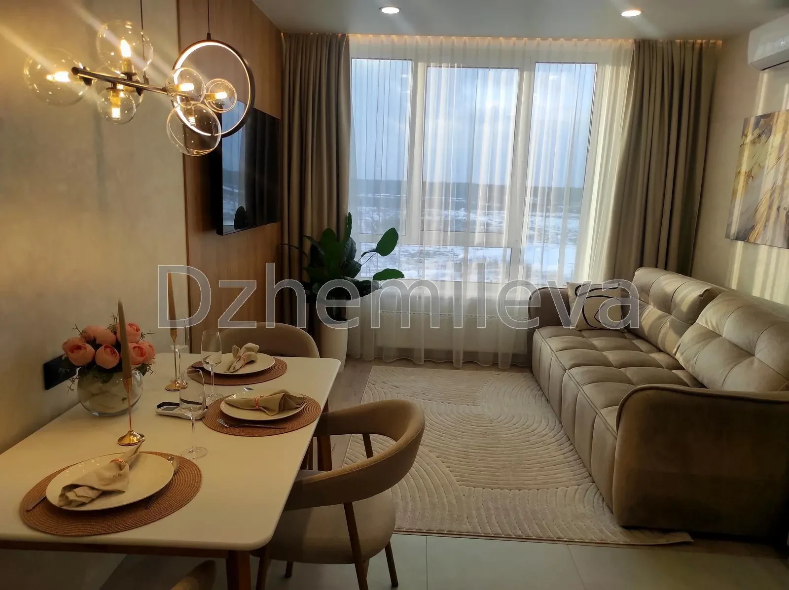 Продаж нова 1к квартира 43м2 з ремонтом Варшавський 3 Київ Новобудова 3