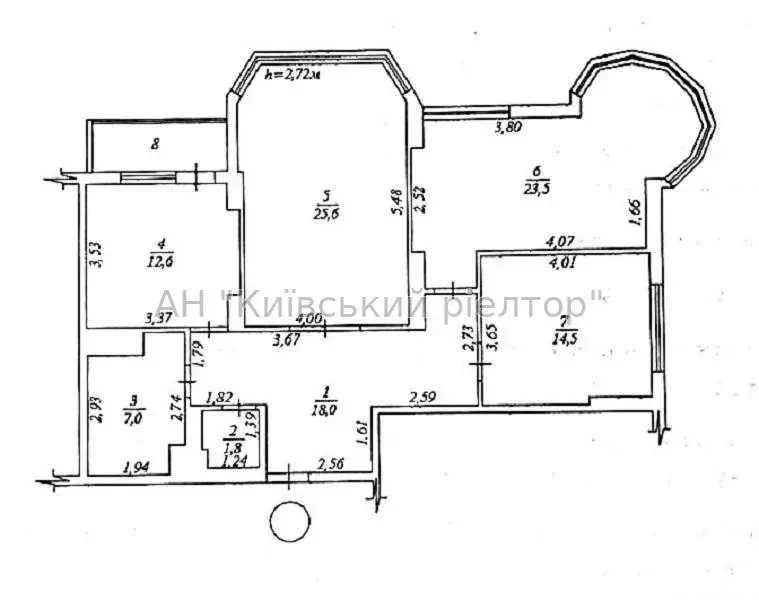 3-к квартира Київ, Голосіївський, Голосіївський 95А 23