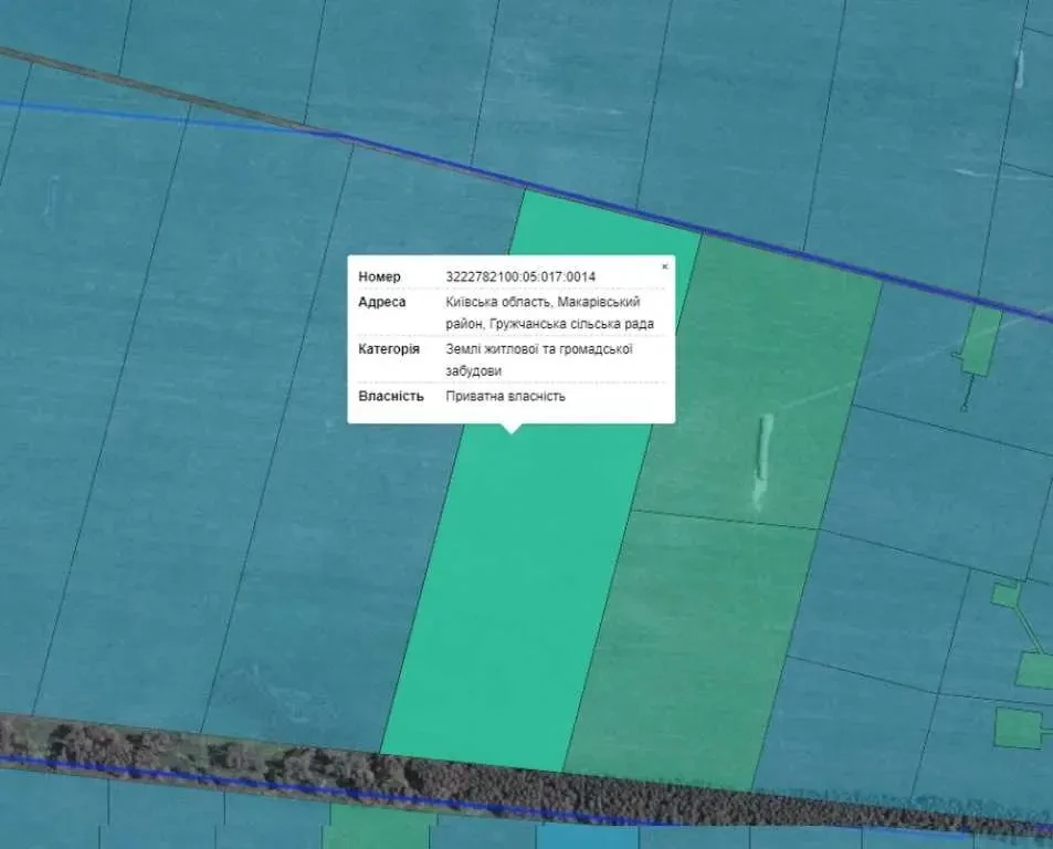 ділянка під житлову забудову Фастівський, Грузьке, нова 4