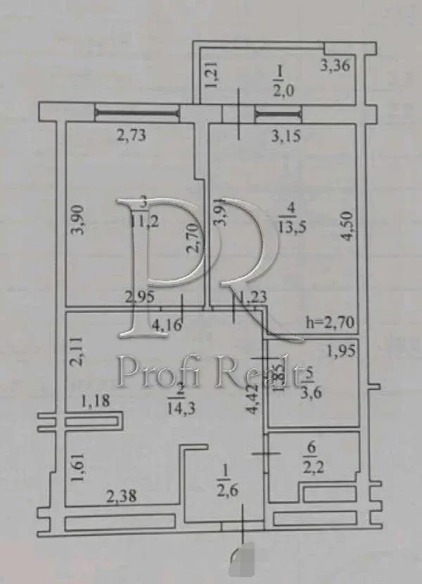 2-к квартира Київ, Солом`янський, Польова 73 20