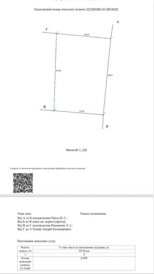 ділянка під житлову забудову Бучанський, Гореничі, Соборная 221 4