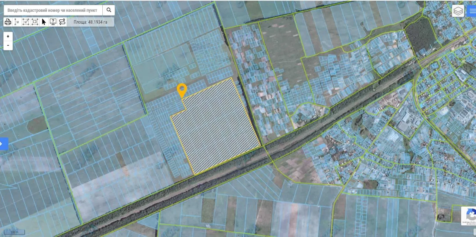 ділянка сільськогосподарського призначення Фастівський, Калинівка, Н.. 3