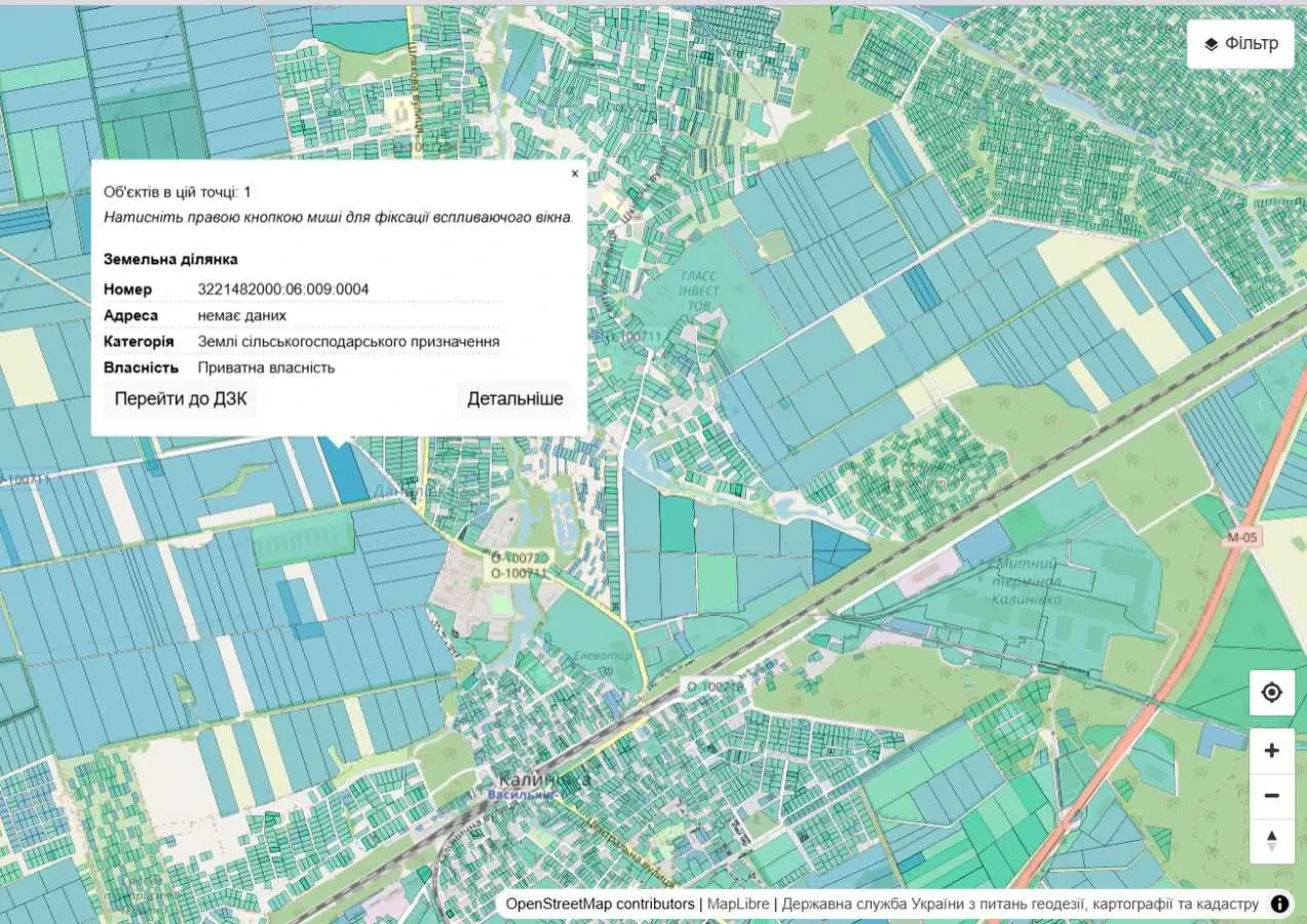 ділянка сільськогосподарського призначення Фастівський, Данилівка, Ц.. 3