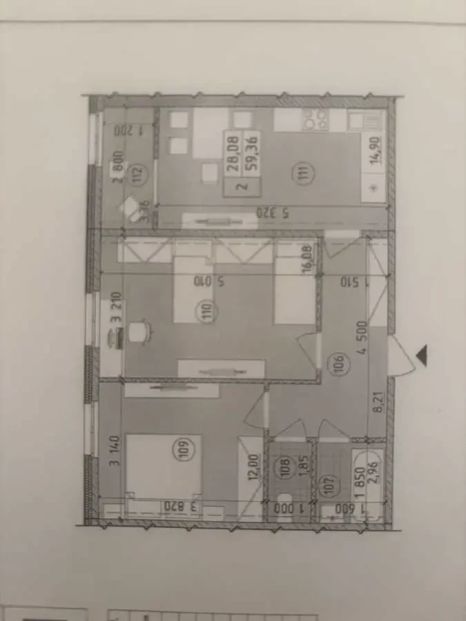 2-к квартира Київ, Голосіївський, Михайла Максимовича 24Г 19