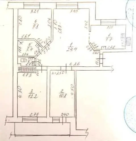 3-к квартира Кременчуцький, Кременчук, Перемоги 13