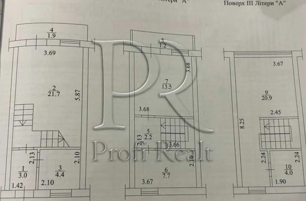 3-к таунхаус Київ, Деснянський, Мелетія Смотрицького 20