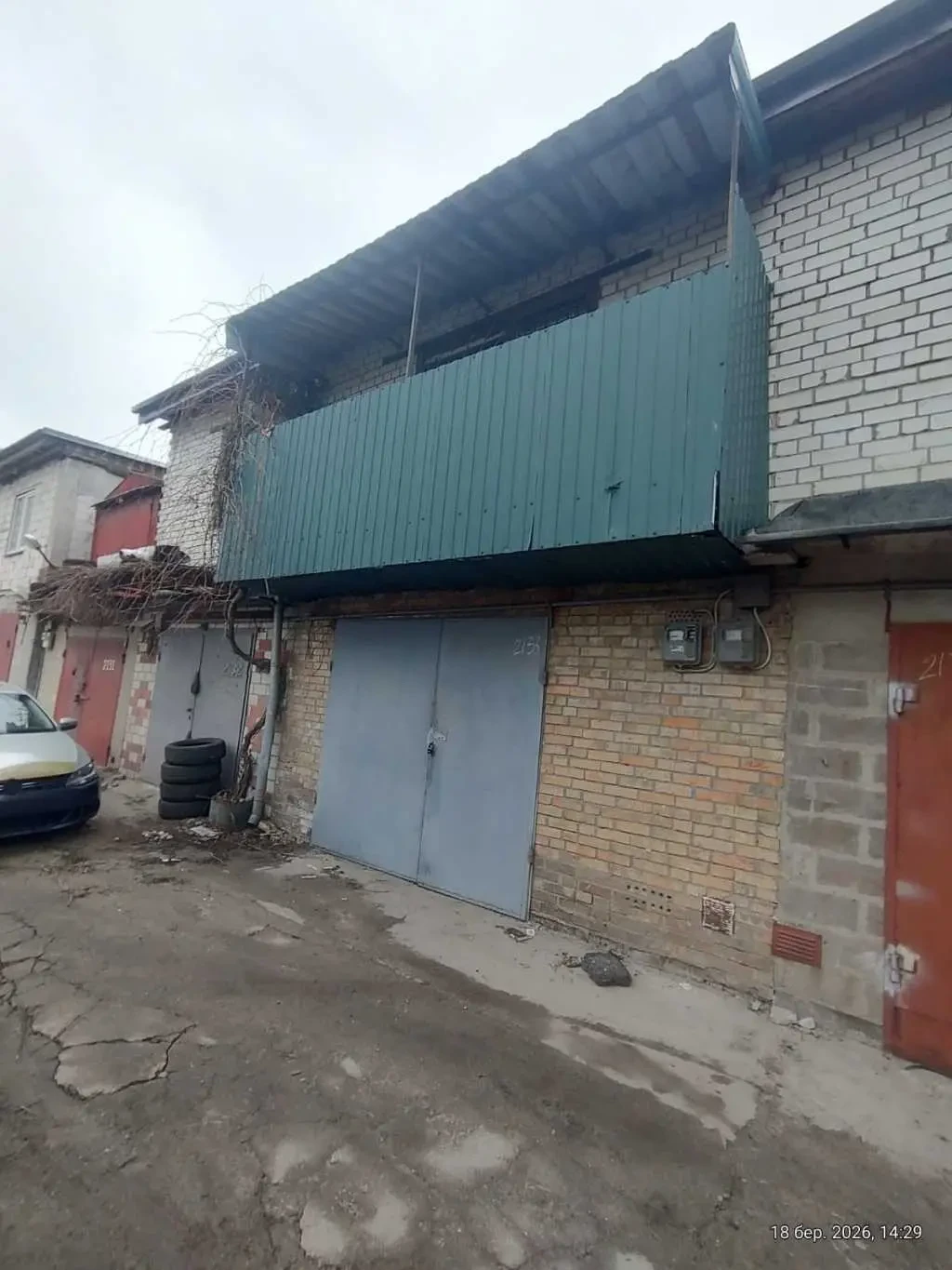 окремий гараж Київ, Деснянський, Миколи Закревського 93 3