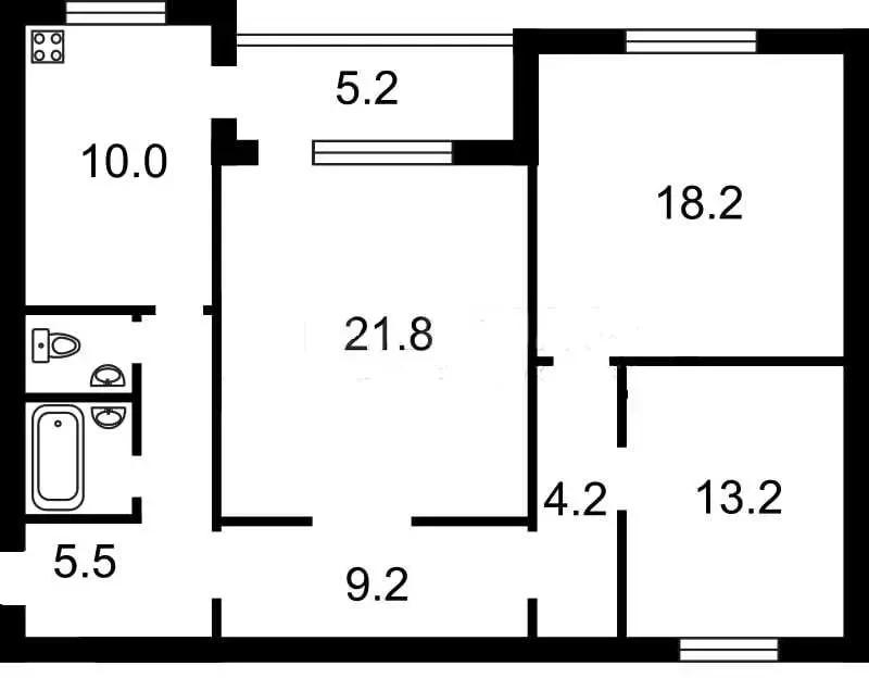 3-к квартира Київ, Дарницький, Декабристів 12/37 23