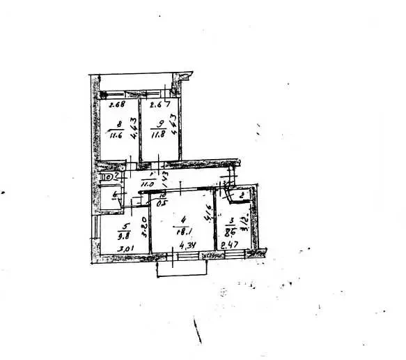 4-к квартира Вишгородський, Вишгород, Набережна 8 25