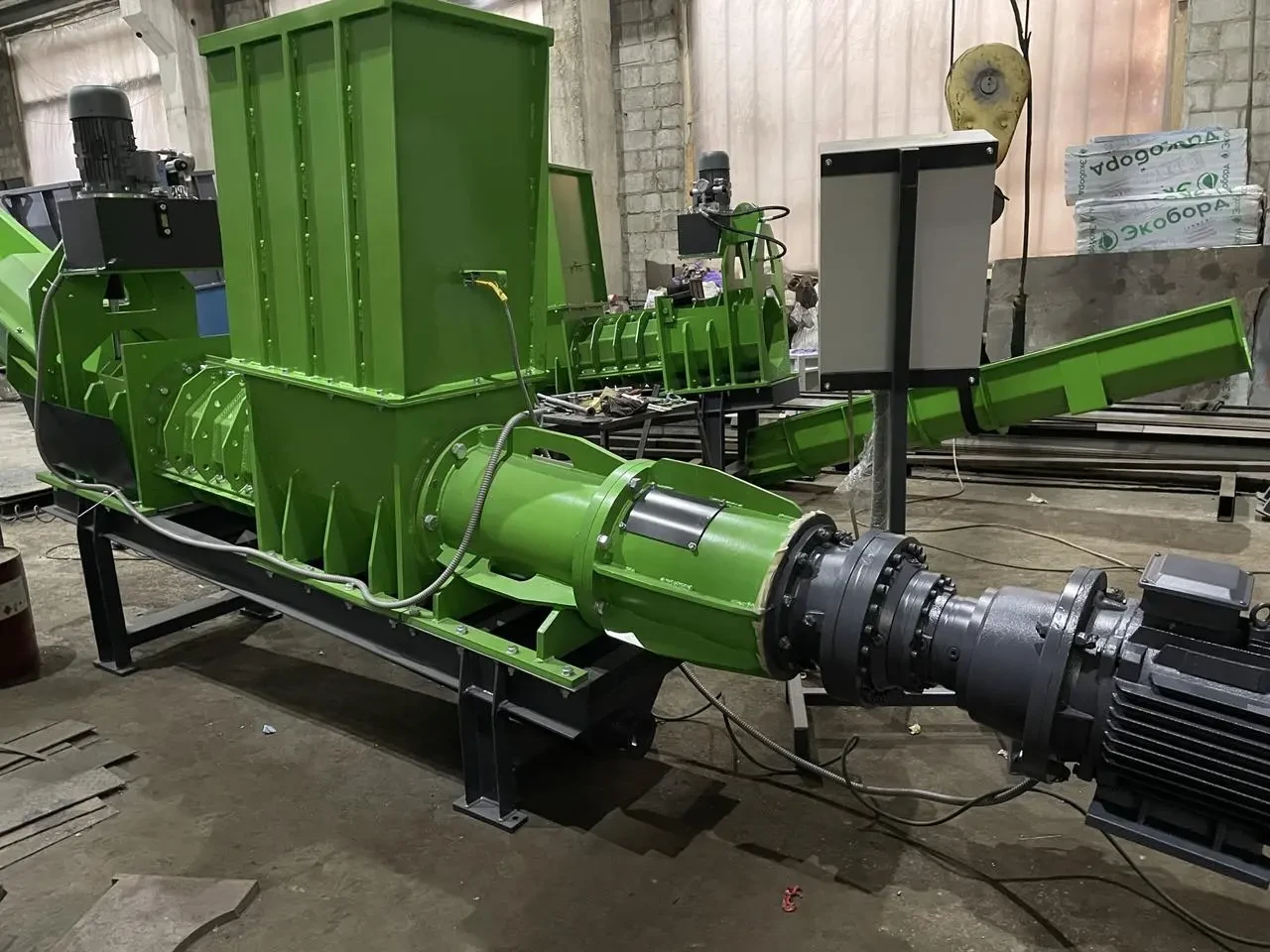 Сушилка полимеров (пресс для отжима влаги) 5