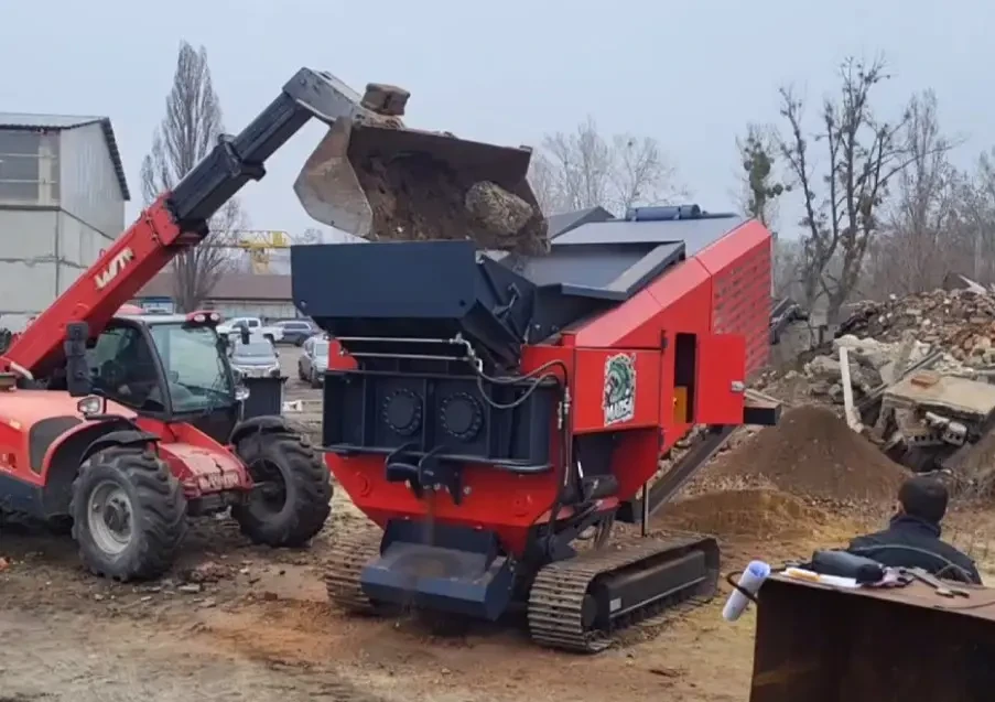 Мобильная роторная дробилка Ecopolymer 5