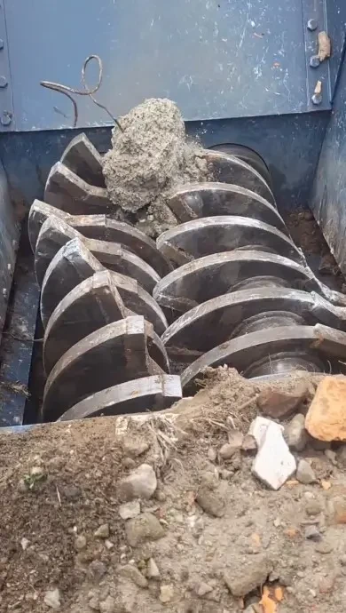 Мобильный шредер для отходов Ecopolymer 7