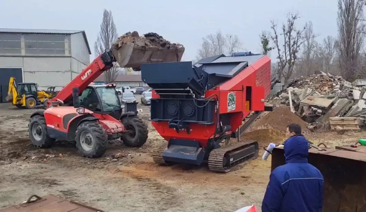 Мобильный шредер для металла Ecopolymer 3