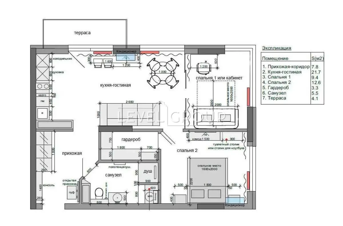 2-к квартира Київ, Печерський, Предславинська 55а 8