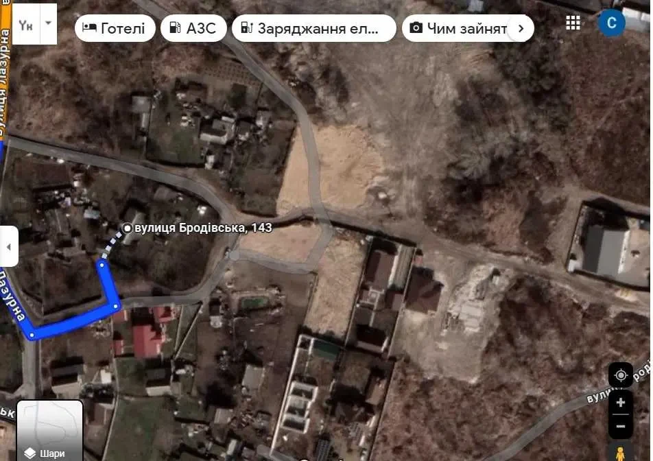 ділянка під житлову забудову Київ, Голосіївський, Бродівська 6