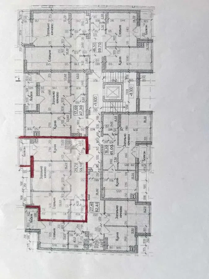 2-к квартира Чернівці, Первомайський, Руська 236Б 2