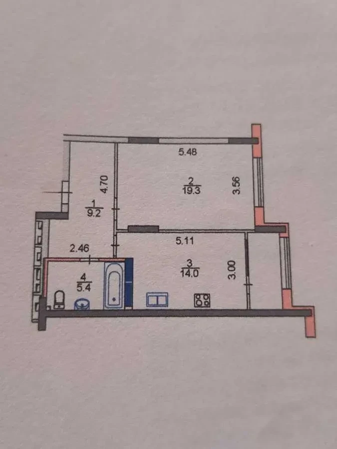 1-к квартира Київ, Голосіївський, Академіка Глушкова 9Г 11