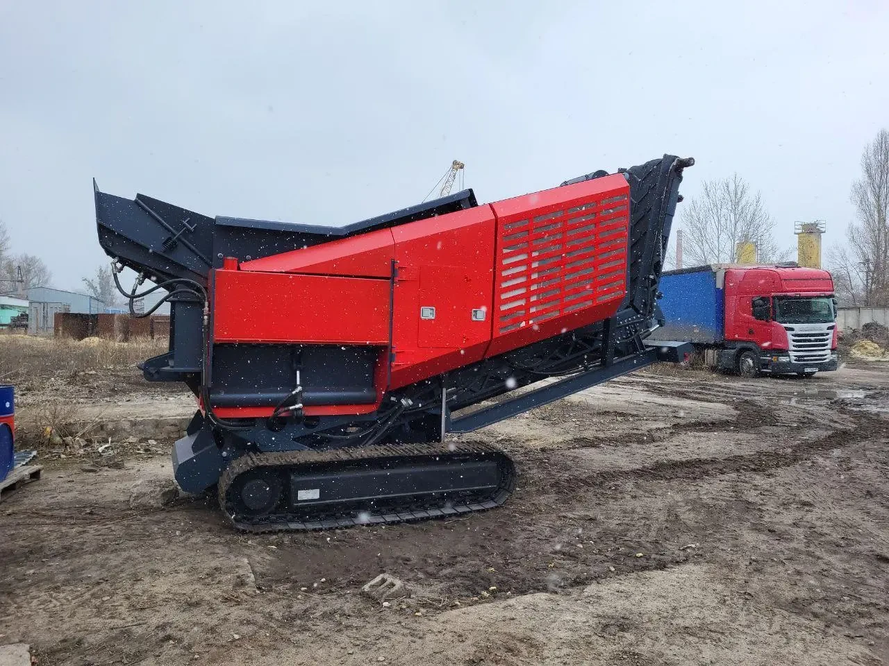 Мобильный шредер для металла Ecopolymer