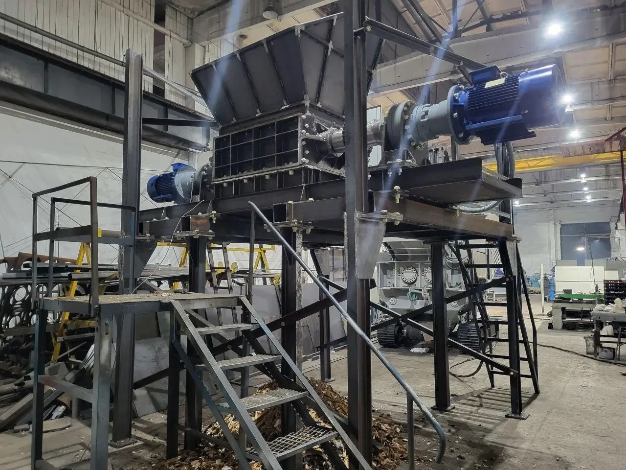 Промышленный шредер для металла Ecopolymer EZ 40 2