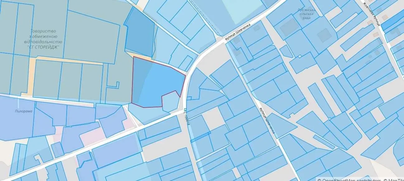 ділянка комерційного призначення Бучанський, Луб`янка, Антонова Олега 11