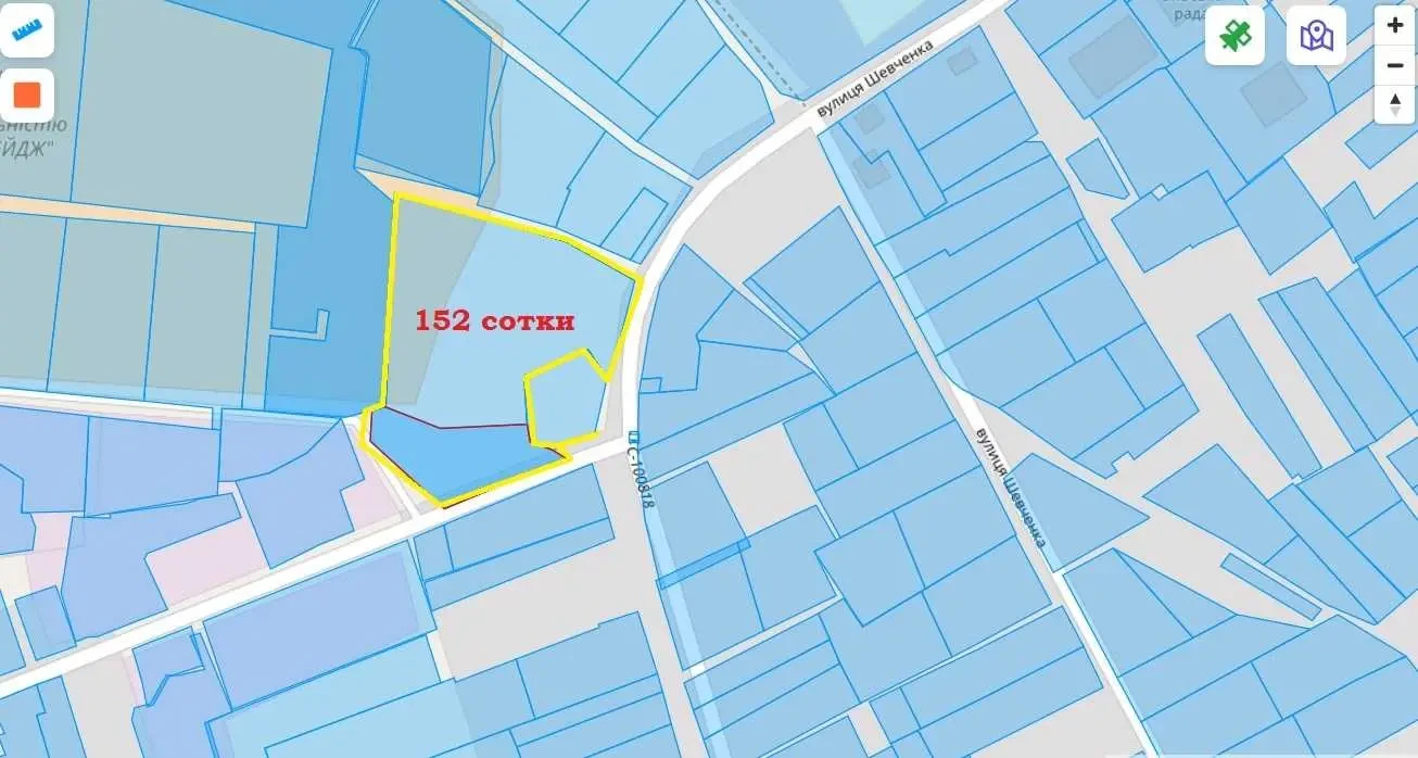 ділянка комерційного призначення Бучанський, Луб`янка, Антонова Олега 6